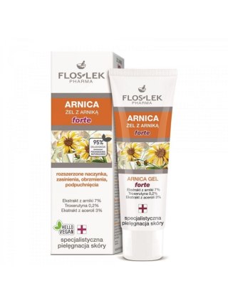 Floslek ARNICA® Żel z arniką forte na rozszerzone naczynka, zasinienia, obrzmienia, podpuchnięcia 50 ml