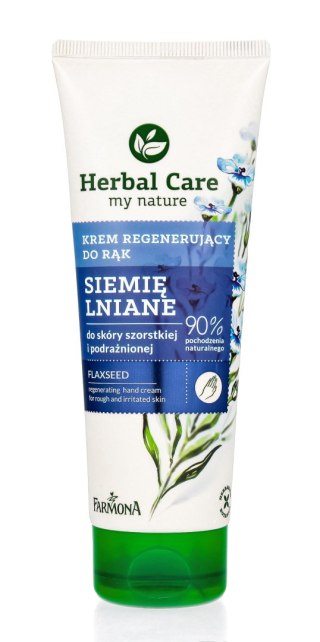 HERBAL CARE Krem regenerujący do rąk Siemię lniane 100 ml