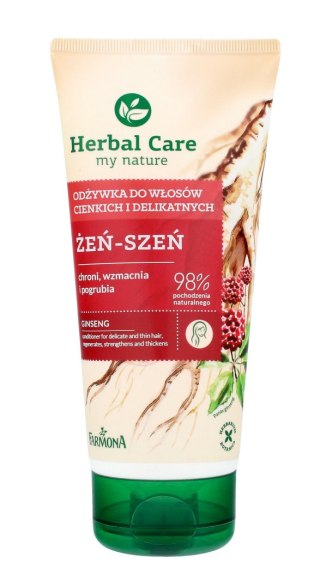 HERBAL CARE Odżywka do włosów cienkich i delikatnych Żeń-Szeń 200 ml