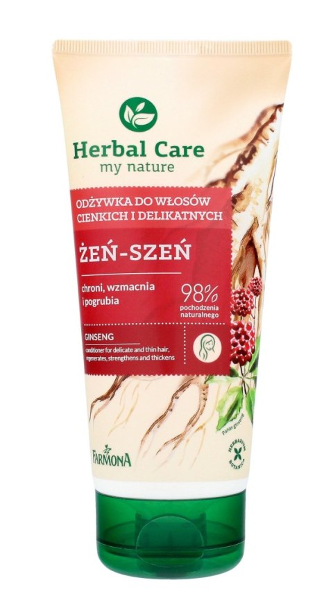 HERBAL CARE Odżywka do włosów cienkich i delikatnych Żeń-Szeń 200 ml