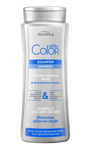 JOANNA Ultra Color Szampon - chłodne odcienie blondu 400 ml