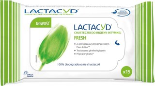 LACTACYD Fresh Chusteczki do higieny intymnej 1 op. - 15 szt.