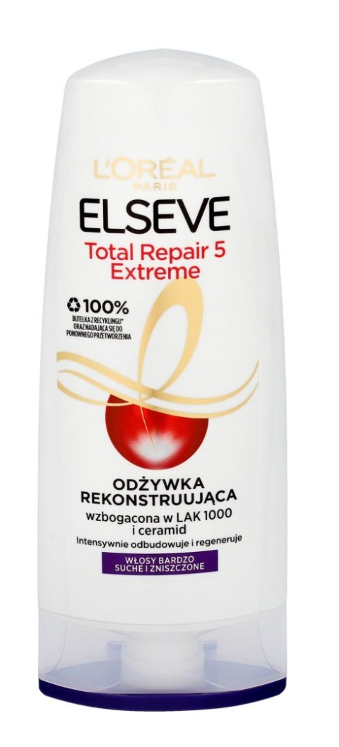 LOREAL ELSEVE Total Repair 5 Extreme Odżywka rekonstruująca do włosów 200 ml LOREAL ELSEVE Total Repair 5 Extreme Odżywka rekonstruująca do włosów 200 ml