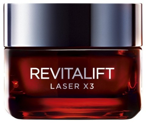 LOREAL Revitalift Laser x3 Krem anti-aging o potrójnym działaniu na dzień 50 ml