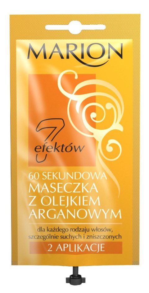 MARION Hair Line 60 sekundowa maseczka z olejkiem arganowym 15 ml