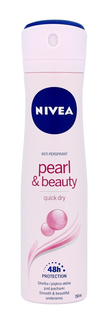 NIVEA Antyperspirant damski w sprayu Pearl & Beauty 150 ml NIVEA Antyperspirant damski w sprayu Pearl & Beauty 150 ml