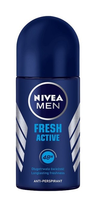 NIVEA MEN Antyperspirant w kulce Fresh Active 50 ml