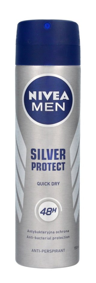NIVEA MEN Antyperspirant w sprayu Silver Protect 150 ml