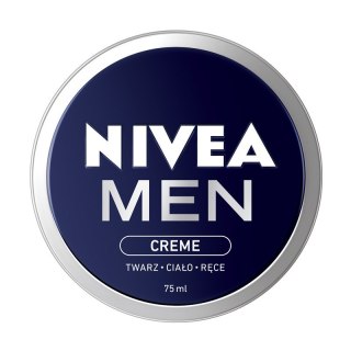 NIVEA MEN Nawilżający krem do twarzy, ciała i rąk Creme 75 ml
