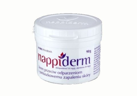 Nappiderm Krem przeciw odparzeniom i pieluszkowemu zapaleniu skóry 90g