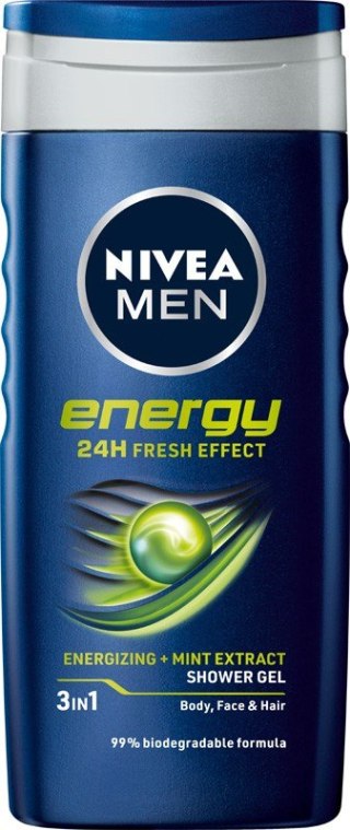 Nivea Men Żel pod prysznic Energy 250 ml