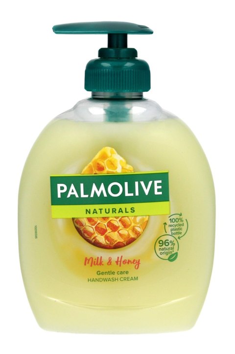 Palmolive Mydło w płynie z dozownikiem Mleko i Miód 300ml Palmolive Mydło w płynie z dozownikiem Mleko i Miód 300ml
