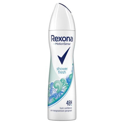 REXONA Shower Fresh Antyperspirant damski w sprayu 150 ml REXONA Shower Fresh Antyperspirant damski w sprayu 150 ml