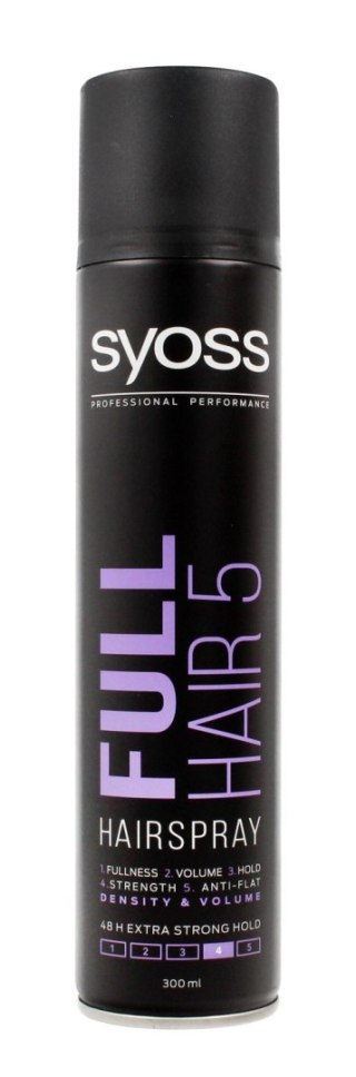 Schwarzkopf Syoss Full Hair 5D Lakier do włosów 300 ml