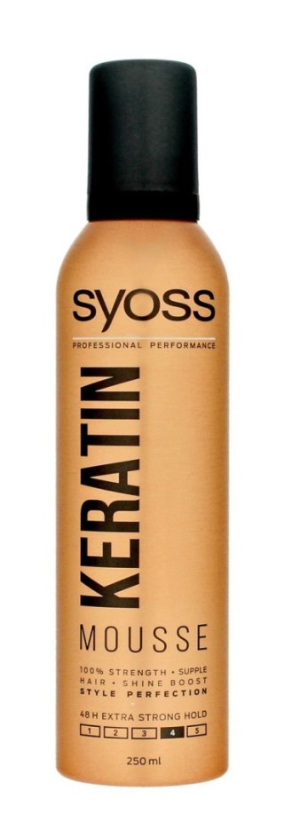 Schwarzkopf Syoss Keratin Pianka do włosów supermocna 250ml