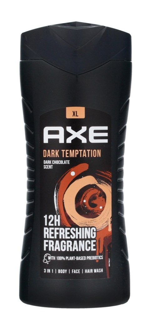 AXE Dark Temptation Żel pod prysznic dla mężczyzn 3w1 400 ml AXE Dark Temptation Żel pod prysznic dla mężczyzn 3w1 400 ml