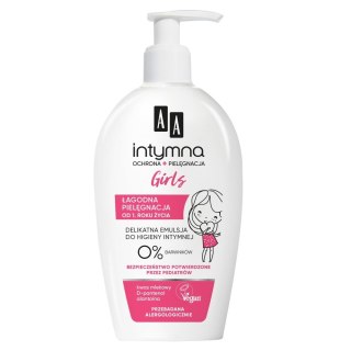 AA Intymna Kremowa Emulsja do higieny intymnej Baby Girl 300ml