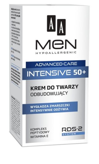 AA Men Adventure Care Krem do twarzy Intensive 50+ odbudowujący 50ml