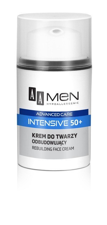 AA Men Adventure Care Krem do twarzy Intensive 50+ odbudowujący 50ml