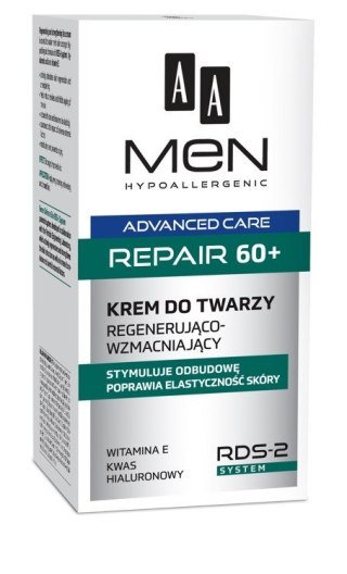 AA Men Adventure Care Krem do twarzy Repair 60+ 50ml