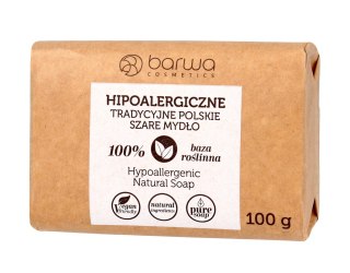 BARWA Hipoalergiczna Szare Mydło tradycyjne polskie w kostce 100g