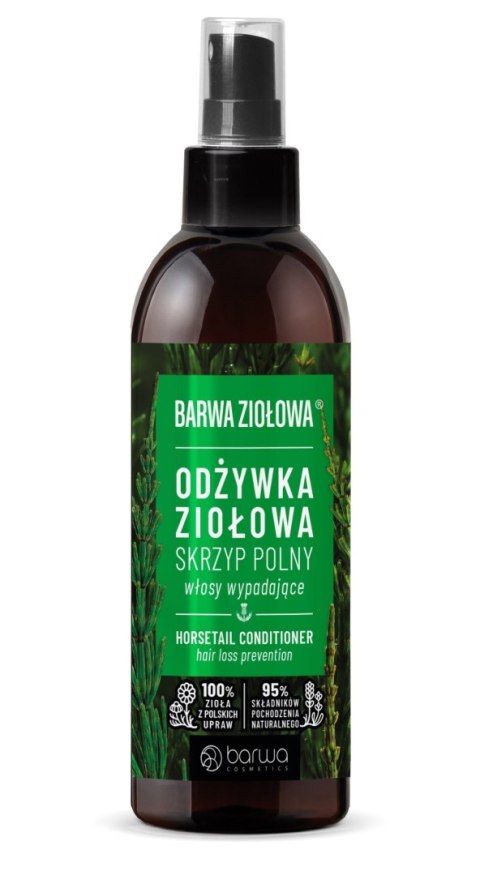 BARWA Ziołowa Odżywka do włosów Skrzyp Polny - włosy wypadające 250ml