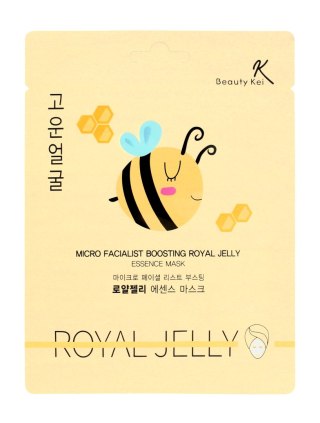 Beauty Kei Maseczka na płacie odżywcza Royal Jelly 1szt