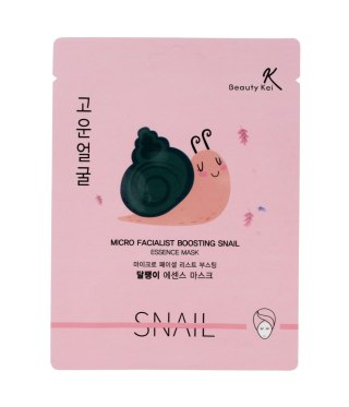 Beauty Kei Maseczka na płacie z dodatkiem śluzu ślimaka Snail 1szt