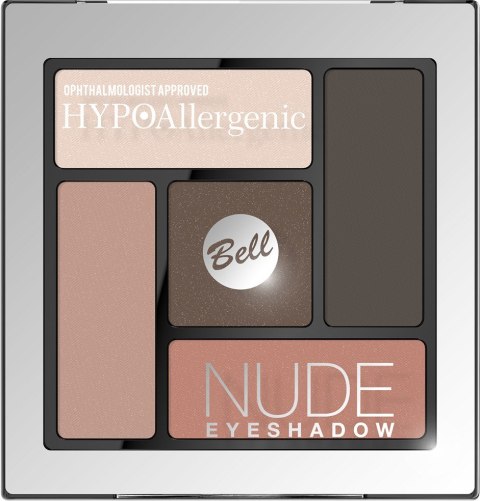 Bell Hypoallergenic Cienie do powiek Nude satynowo-kremowe nr 03 1szt Bell Hypoallergenic Cienie do powiek Nude satynowo-kremowe nr 03 1szt