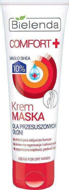 Bielenda Comfort + Krem-maska do przesuszonych dłoni 75ml