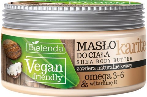 Bielenda Vegan Friendly Masło do ciała Karite 250ml Bielenda Vegan Friendly Masło do ciała Karite 250ml