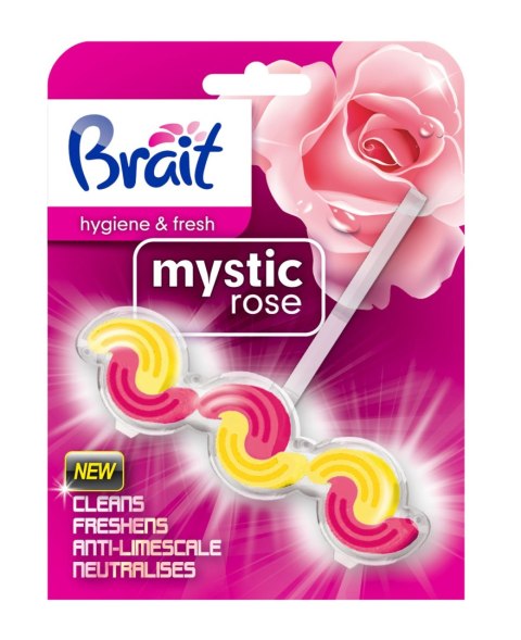 Brait Hygiene & Fresh Kostka toaletowa 2-fazowa do WC Mystic Rose 45g