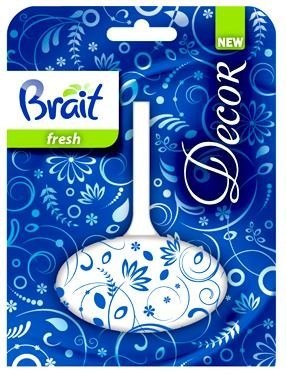 Brait Kostka toaletowa Decor 1-fazowa do WC Fresh 40g