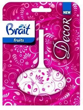 Brait Kostka toaletowa Decor 1-fazowa do WC Fruits 40g