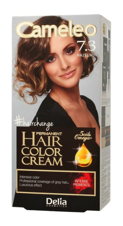 DELIA COSMETICS CAMELEO OMEGA Farba permanentna 7.3 Hazelnut DELIA COSMETICS CAMELEO OMEGA Farba permanentna 7.3 Hazelnut