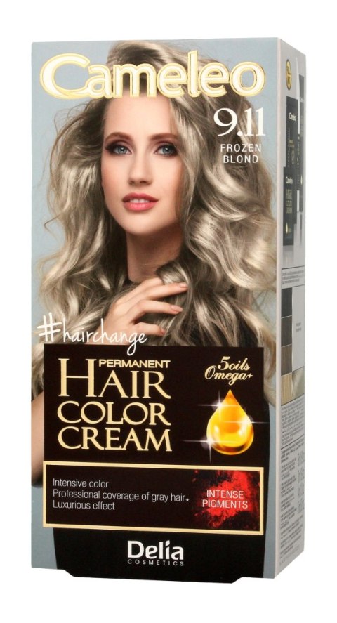 DELIA COSMETICS CAMELEO OMEGA Farba permanentna 9.11 Frozen Blond DELIA COSMETICS CAMELEO OMEGA Farba permanentna 9.11 Frozen Blond