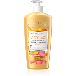 EVELINE Botanic Expert Ultraodżywczy Olejek w balsamie do ciała 5 olejków 350 ml
