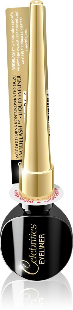EVELINE Celebrities Eyeliner ultraprecyzyjny w kałamarzu Wildlash black 3 ml EVELINE Celebrities Eyeliner ultraprecyzyjny w kałamarzu Wildlash black 3 ml