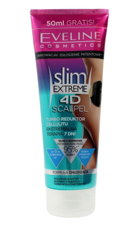 EVELINE Slim Extreme 4D Scalpel turbo reduktor cellulitu ekstremalna terapia 7 dni 250 ml