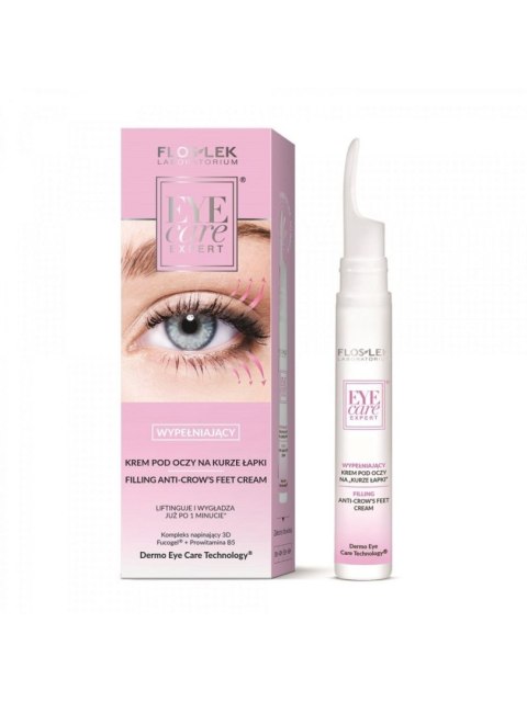 Floslek EYE CARE EXPERT® Wypełniający krem pod oczy na kurze łapki 15 ml