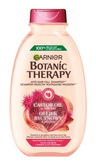 GARNIER Botanic Therapy Szampon Olejek Rycynowy i Migdał do włosów osłabionych i łamliwych 400 ml