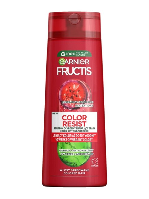 GARNIER Fructis Color Resist Szampon chroniący kolor do włosów farbowanych 400 ml