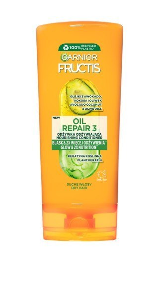 GARNIER Fructis Oil Repair 3 Odżywka do włosów odżywcza 200 ml