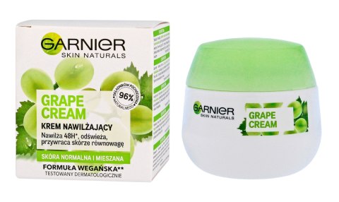 GARNIER Skin Naturals Botanical Grape Extract Krem nawilżająco-odświeżający 50 ml GARNIER Skin Naturals Botanical Grape Extract Krem nawilżająco-odświeżający 50 ml