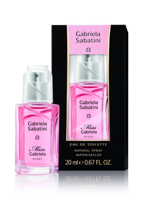 Gabriela Sabatini Miss Gabriela Night Woda toaletowa 20ml Gabriela Sabatini Miss Gabriela Night Woda toaletowa 20ml