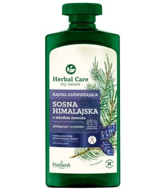 HERBAL CARE Kąpiel odświeżająca Sosna himalajska z miodem manuka 500 ml