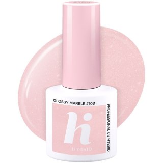 HI HYBRID Lakier hybrydowy Party #103 Glossy Marble 5 ml