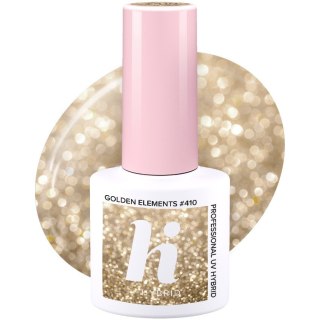 HI HYBRID Lakier hybrydowy Party #410 Golden Elements 5ml
