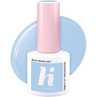 HI HYBRID Lakier hybrydowy Unicorn #317 Blue White 5ml
