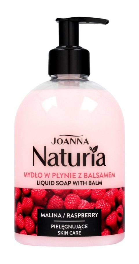 JOANNA Naturia Body Mydło w płynie z balsamem Malina 500 ml